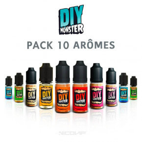 Pack arômes DIY Monster 10ml