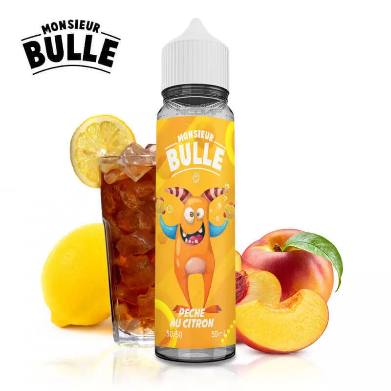 Pêche Citron Monsieur Bulle 50ml 3791 (74C)