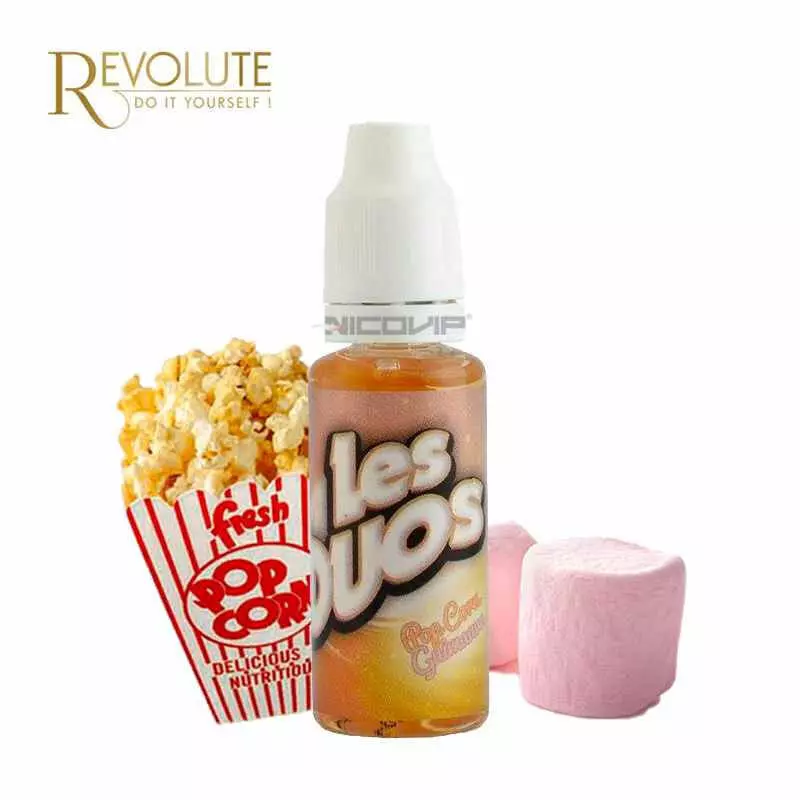Arôme Duo Pop-Corn Guimauve Revolute 10ml 3945