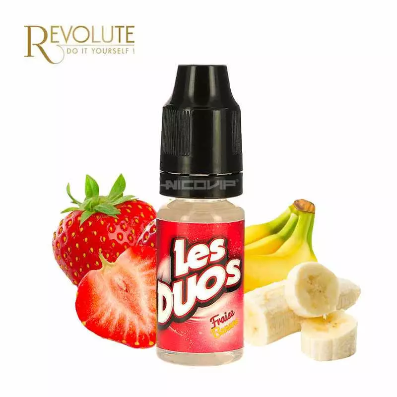 Arôme Duo Fraise Banane Revolute 10ml 3939