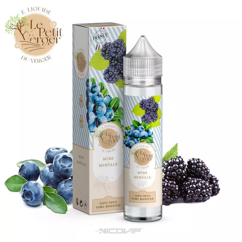 Mûre Myrtille Le Petit Verger 50ml 4180