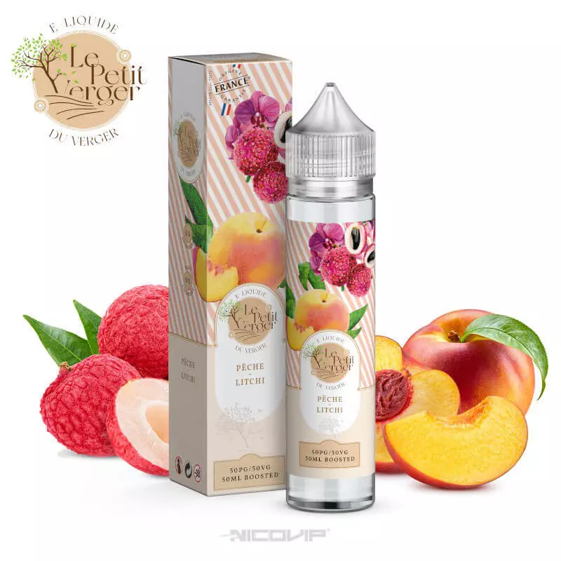 Pêche Litchi Le Petit Verger 50ml 4182