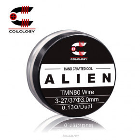 Pack 2 Coils Handmade Twisted Messes NI80 TMN80 Alien - 3-27/37