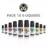 Pack 10 E-liquides Salt E-Vapor P1949*