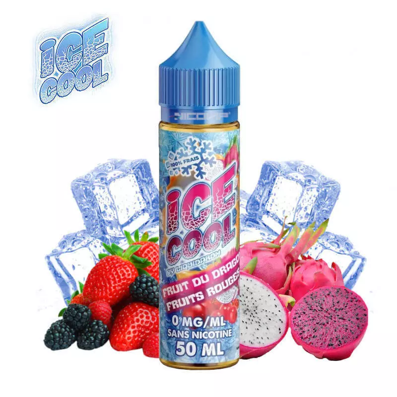 Fruit du dragon Fruits rouges Ice Cool Liquidarom 50ml 4255