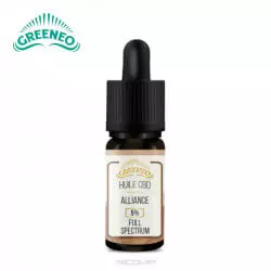 Alliance Huile CBD + CBG Greeneo 10ml