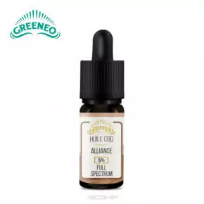 Alliance Huile CBD + CBG Greeneo 10ml - 5%