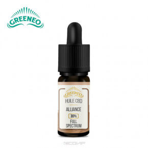 Alliance Huile CBD + CBG Greeneo 10ml - 30%