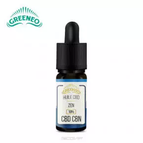 Zen Huile CBD + CBN Greeneo 10ml