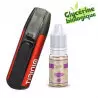 Kit CBD Minifit Justfog + Banana Bread Hype Green CBD 10ml - Rouge