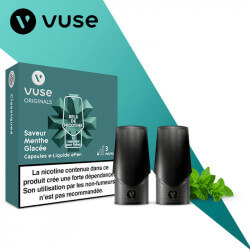 2 Capsules ePen Menthe Glacée Vuse / Vype
