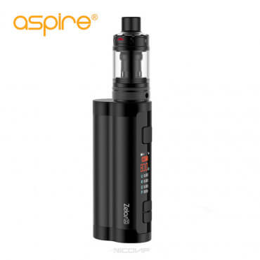 Kit Zelos X 80W Aspire black chrome Kit Zelos X 80W Aspire black chrome