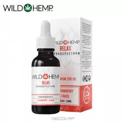 Huile CBD Relax Broad Spectrum 30ml Wild Hemp