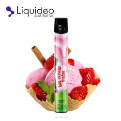 Wpuff Ice Cream Fraise Liquideo