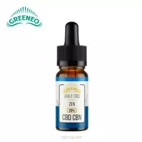 Zen Huile CBD + CBN Greeneo 10ml - 20%