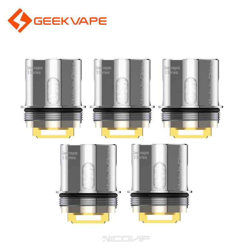 Pack 5 résistances Obelisk C S Series GeekVape - 0.15 Ohm