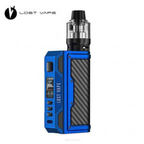 Kit Thelema Quest 200W Lost Vape - Gunmetal Calf Leather