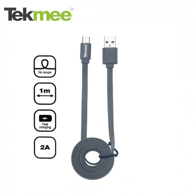 Câble USB Type-C Fast Charge 2A / 1m Tekmee