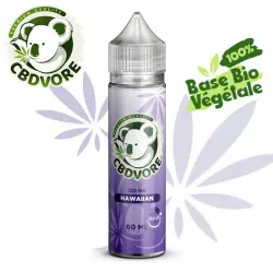 E liquide CBD Hawaiian CBDVORE 50ml