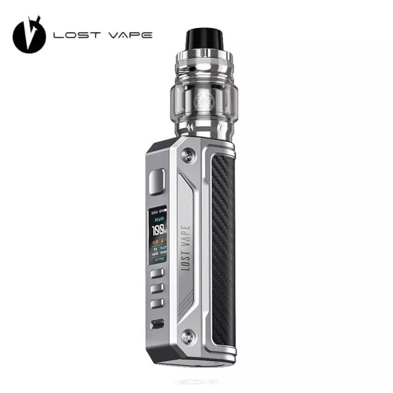 Kit Thelema Solo Centaurus Lost Vape - SS Carbon Fiber