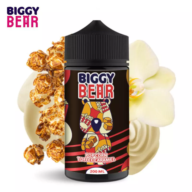 Pop Corn Toffee Caramel Biggy Bear 200ml 5752
