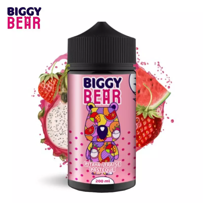 Pitaya Fraise Pastèque Biggy Bear 200ml 5757