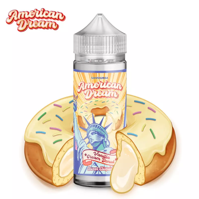 Vanilla Cream Donut American Dream 100ml 5787
