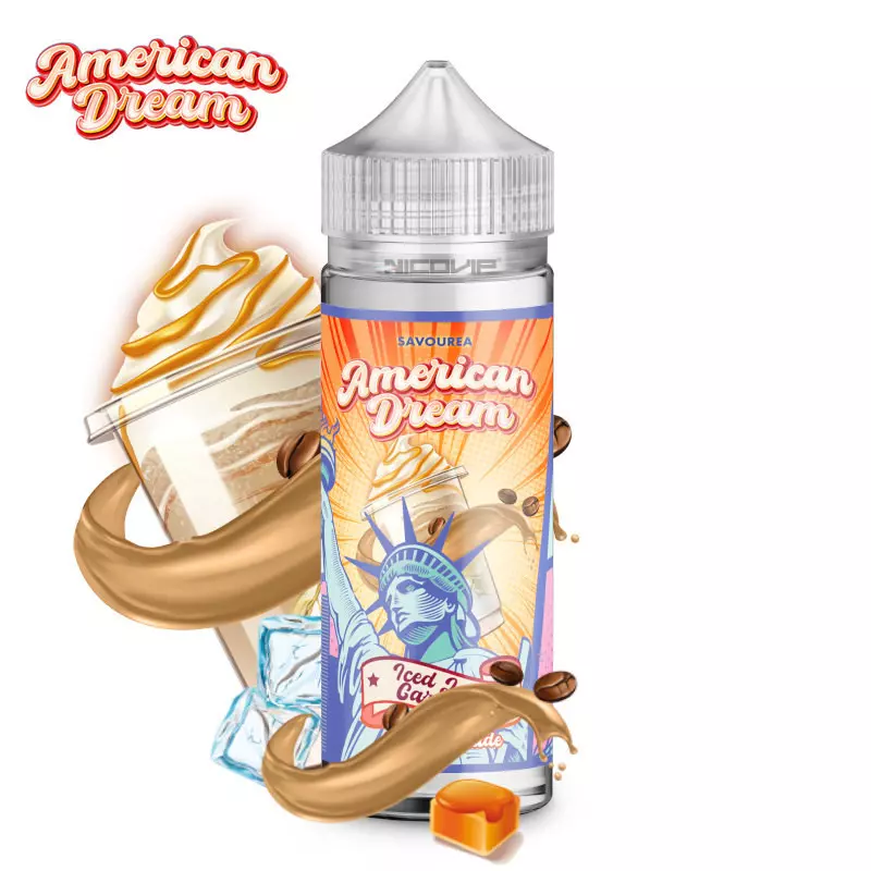 Iced Latte Caramel American Dream 100ml 5789
