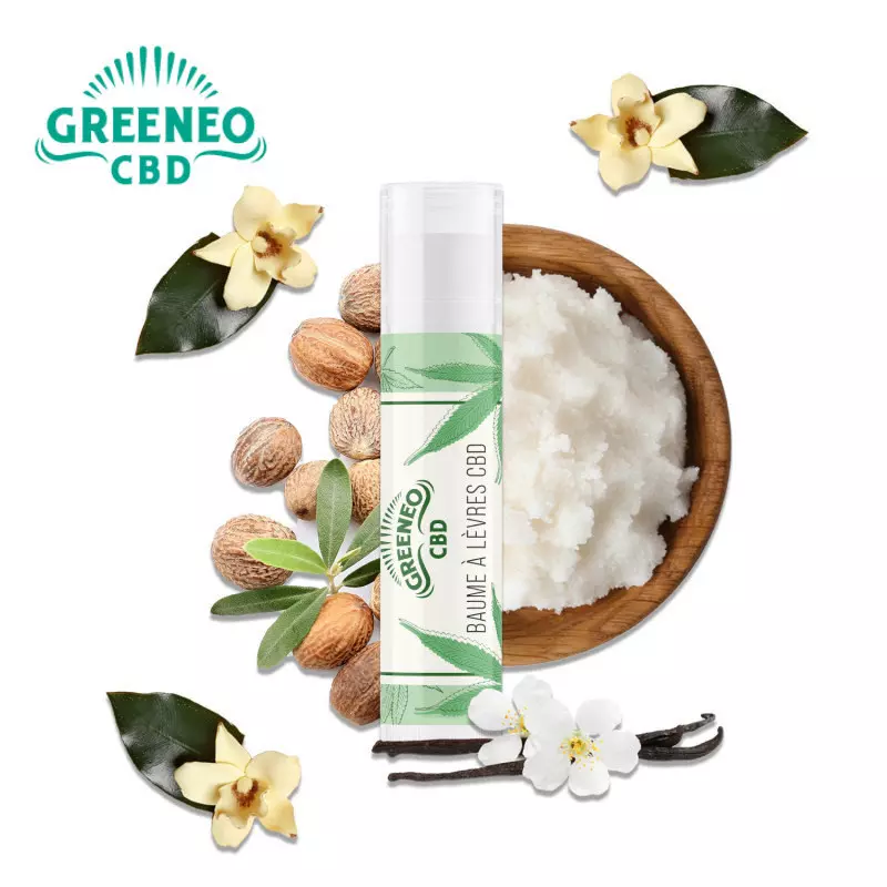 Baume à Lèvres CBD Greeneo 5ml 5810