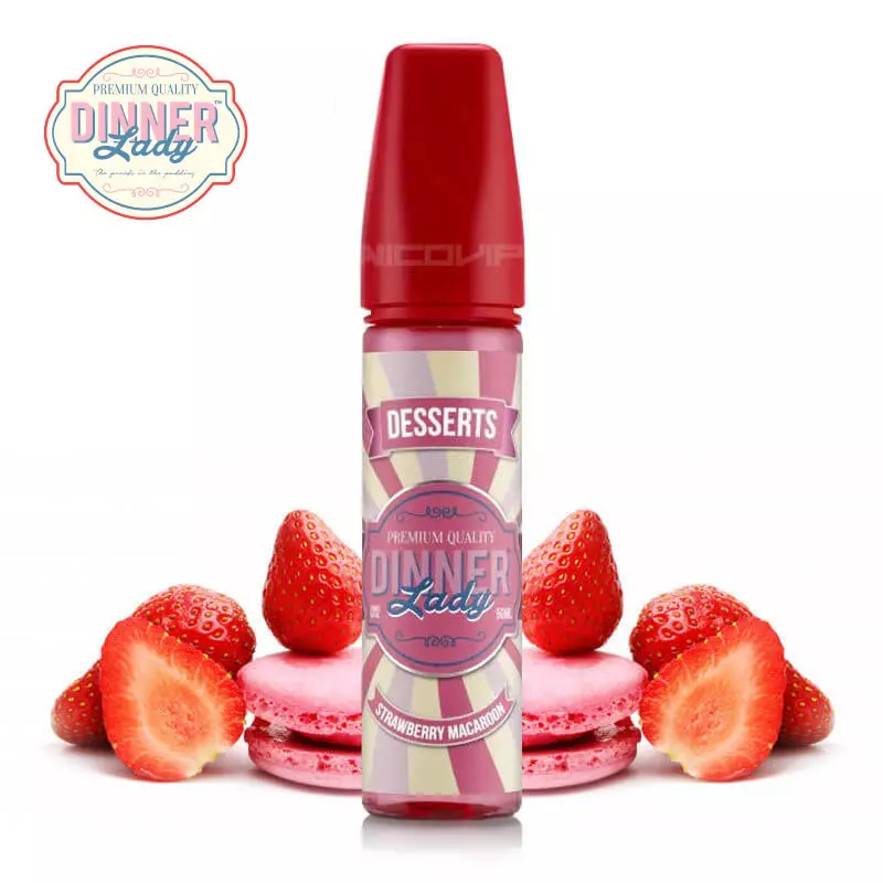 Strawberry Macaroon Dinner Lady 50ml 2328