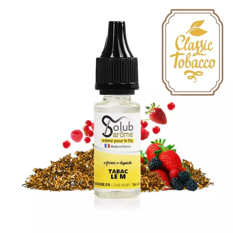 Arôme Classic Le M Solubarome 10ml 2507 (V 25D)