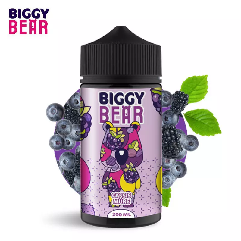 Cassis Mûre Biggy Bear 200ml 6013