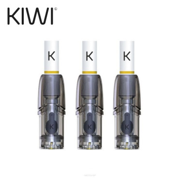Pack 3 Cartouches Kiwi 1,7ml Kiwi Vapor - Noir Pack 3 Cartouches Kiwi 1,7ml Kiwi Vapor - Noir