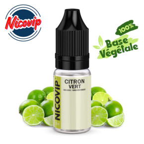 E-liquide Citron Vert Nicovip 10ml Petit Prix