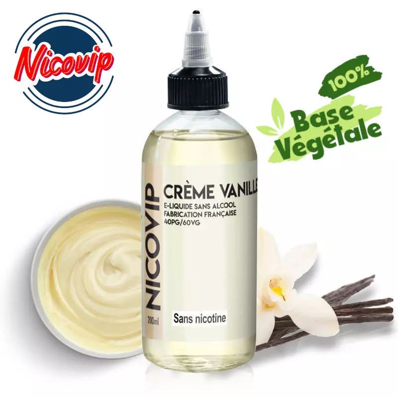 Crème Vanille Custard Nicovip 200ml 3330