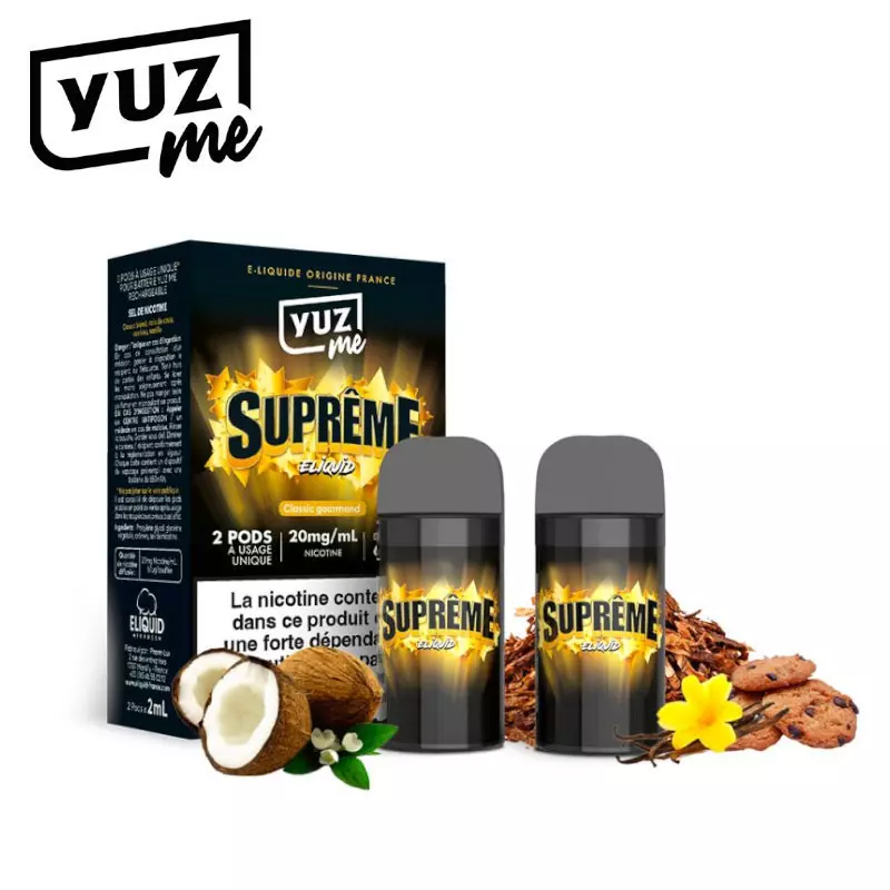 Pack 2 Pods Jetables Suprême Yuz Me 6089