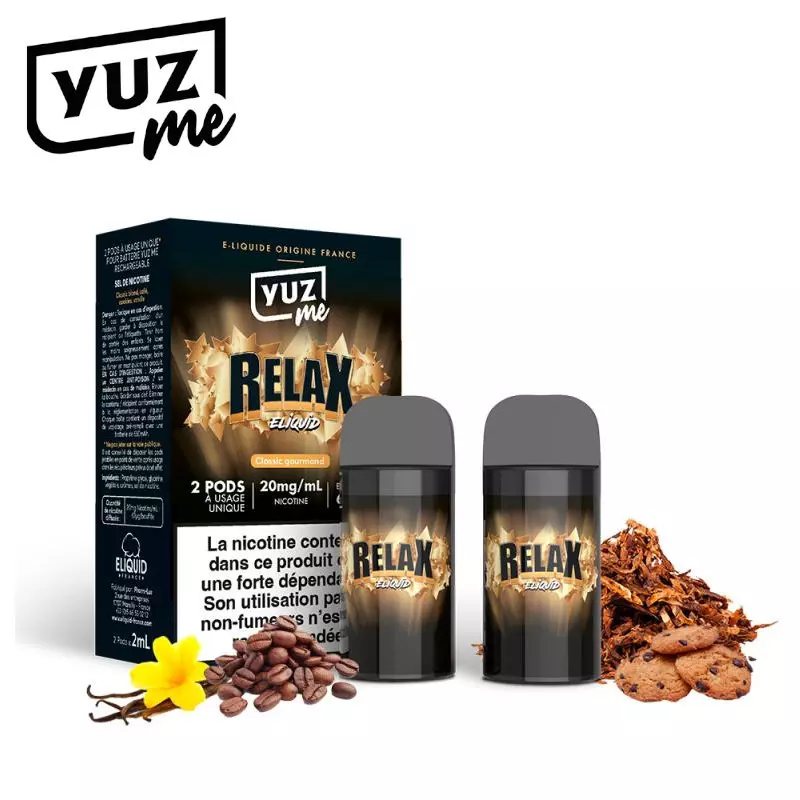 Pack 2 Pods Jetables Relax Yuz Me 6097