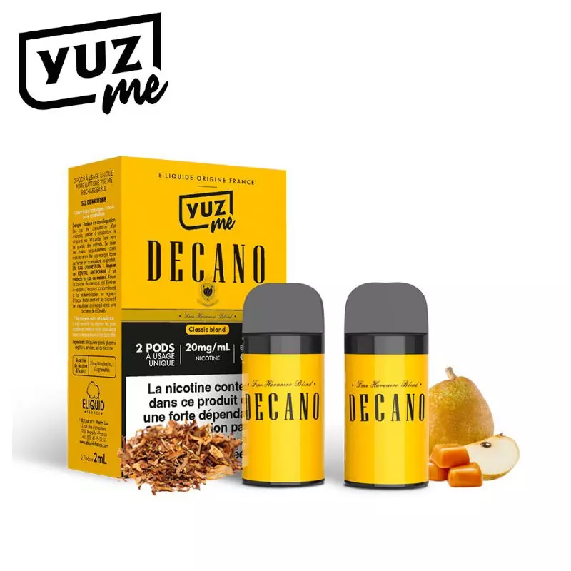 Pack 2 Pods Jetables Decano Yuz Me 6098
