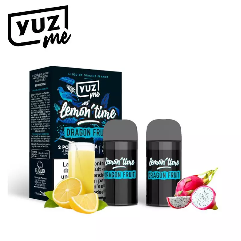 Pack 2 Pods Jetables Dragon Fruit Yuz Me 6101