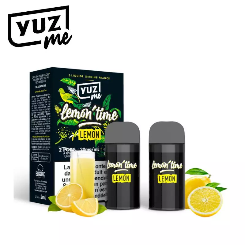Pack 2 Pods Jetables Lemon Yuz Me 6102
