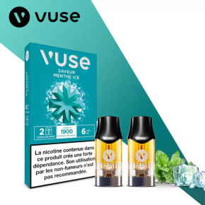 2 Capsules ePod Menthe Ice Vuse / Vype