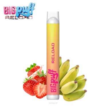 Puff rechargeable Banane Fraise Big Puff Reload
