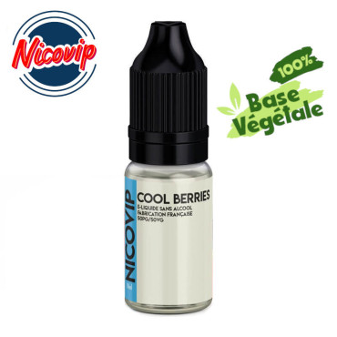 E-liquide Cool Berries Nicovip 10ml - 11 mg E-liquide Cool Berries Nicovip 10ml - 11 mg