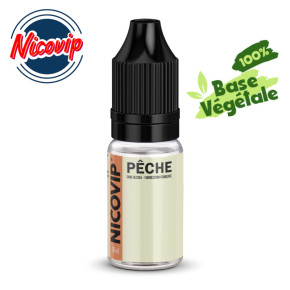 E-liquide Pêche Nicovip 10ml - 3 mg