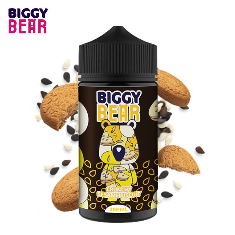 Crunchy Sesame Biscuit Biggy Bear 200ml