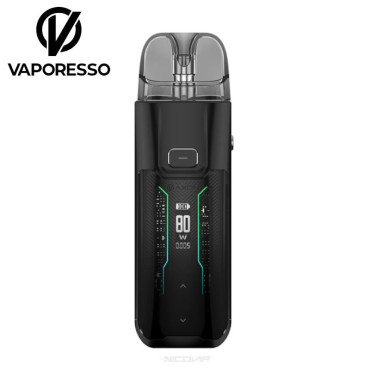 Kit Pod Luxe XR Max Leather Edition Vaporesso - Rock Black Kit Pod Luxe XR Max Leather Edition Vaporesso - Rock Black