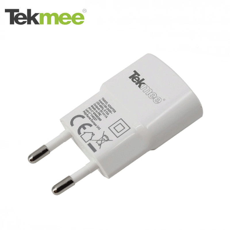 Chargeur adaptateur secteur USB mural 1A Tekmee