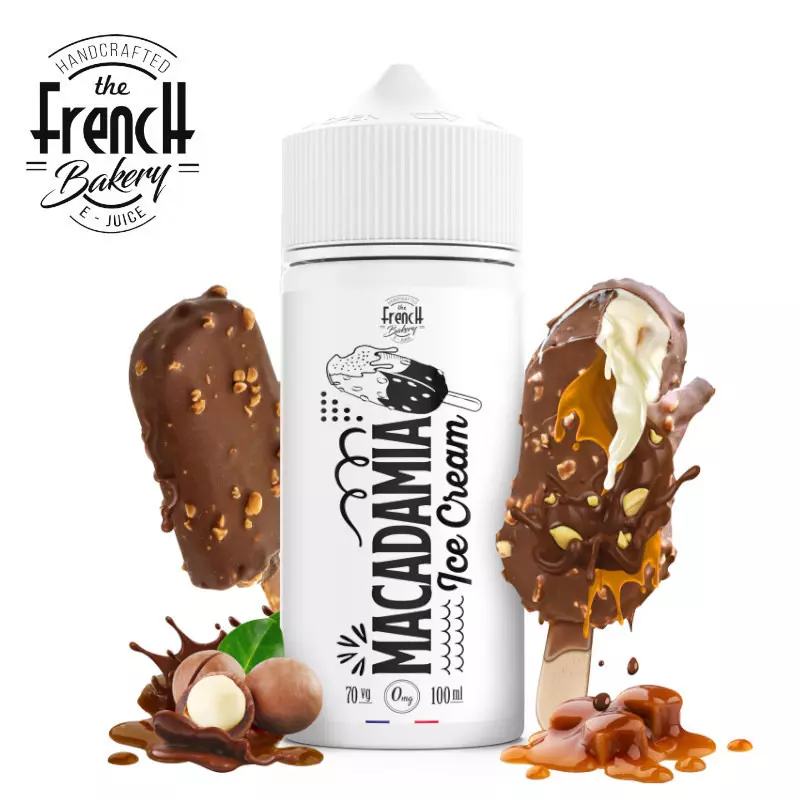 Macadamia Ice Cream The French Bakery 100ml 6549
