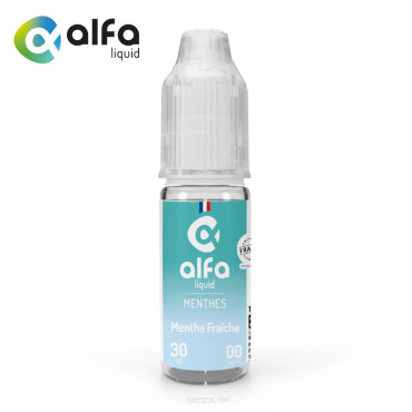 E-liquide Alfaliquid Menthe Fraiche 10ml - 16 mg E-liquide Alfaliquid Menthe Fraiche 10ml - 16 mg