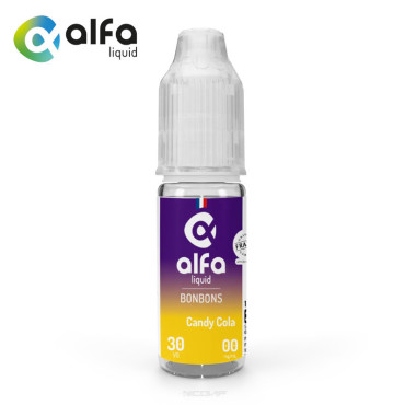 E-liquide Candy Cola Alfaliquid 10ml - 3 mg E-liquide Candy Cola Alfaliquid 10ml - 3 mg